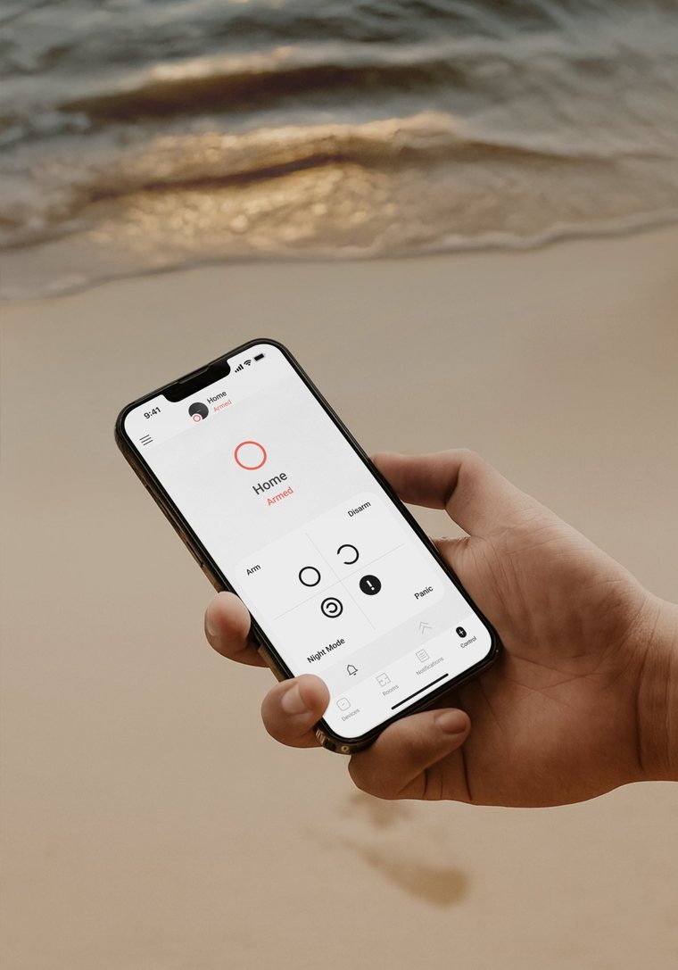 Arming the Ajax app from anywhere — even on vacation